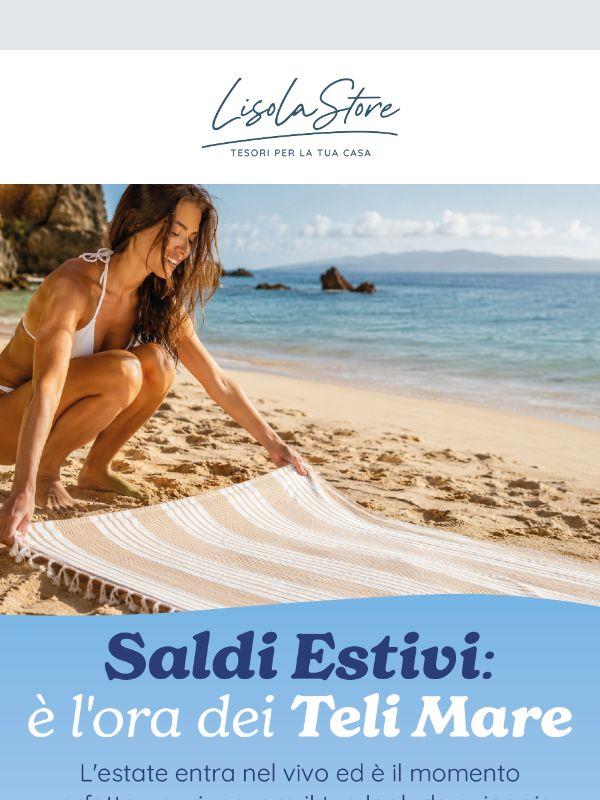 🏖️ L'estate entra nel vivo con i nostri teli mare e gli accessori più chic per il tuo look da spiaggia
