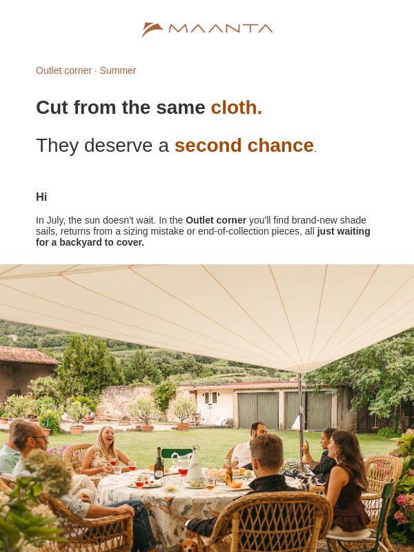 Discover our Outlet corner