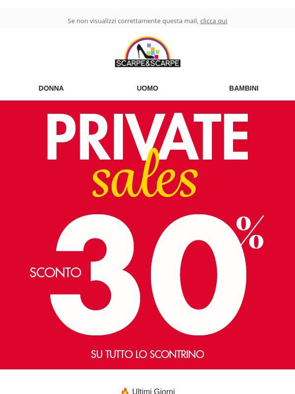 Ultimi Giorni 🔥 -30% SU TUTTO!