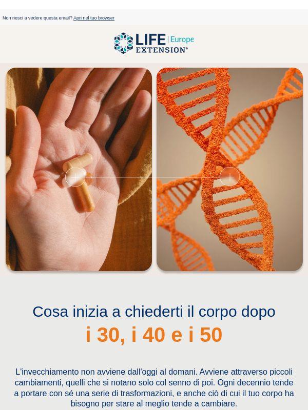 Il corpo cambia ogni decennio. Ecco cosa aiuta.