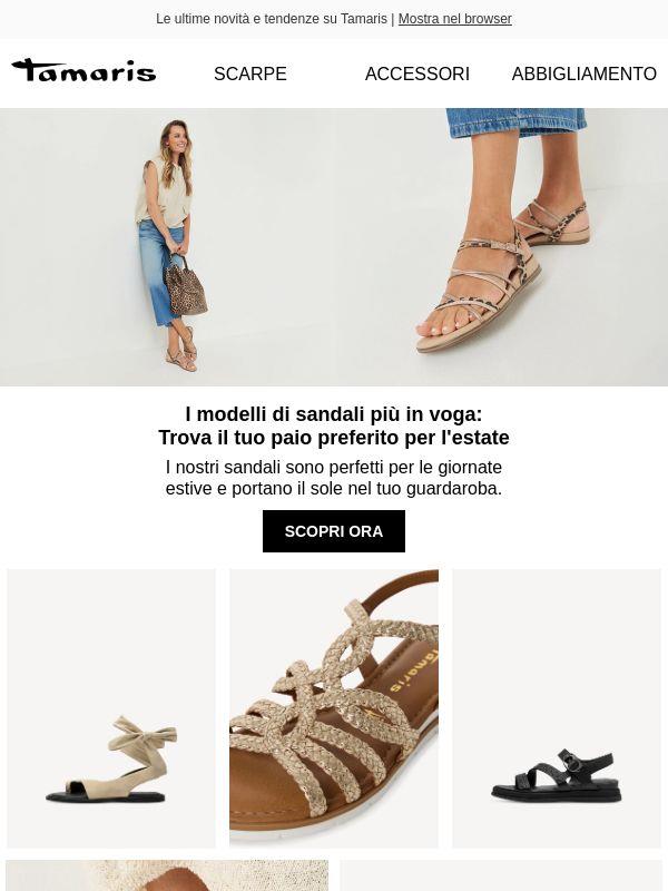 I nostri modelli di sandali più belli: trova il tuo preferito per l'estate 🤩