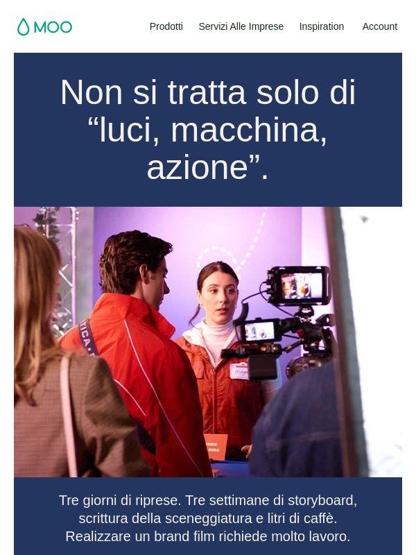 Scopri il dietro le quinte del nostro nuovo film di brand 📽️