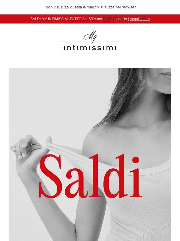 SALDI My Intimissimi: tutto al -50% da ora!
