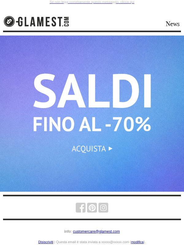 Saldi fino al -70%