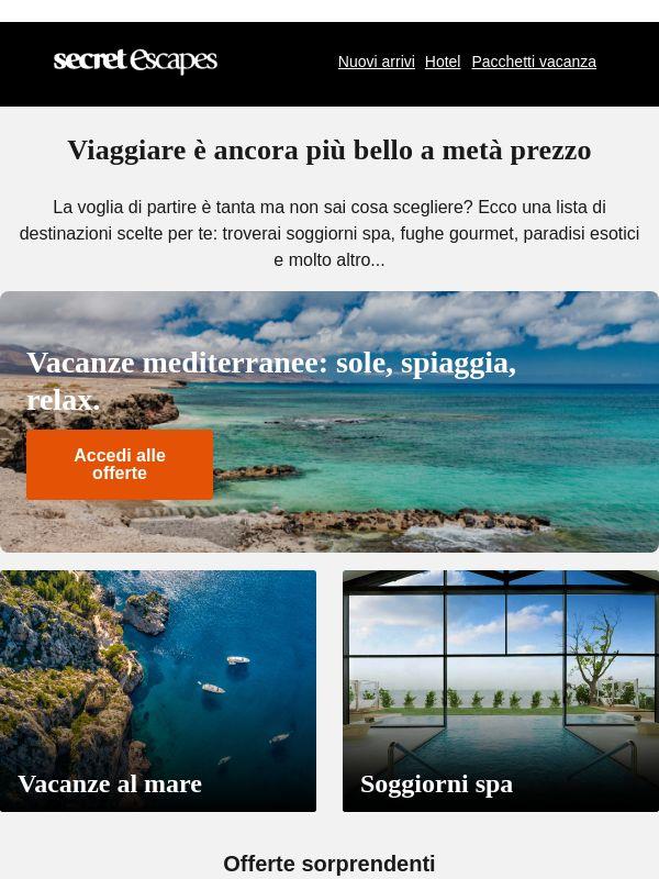 Offerte irresistibili: quale sarà la tua prossima meta?