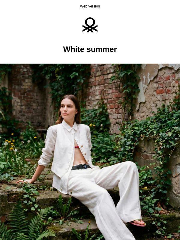 New for you: il total look bianco