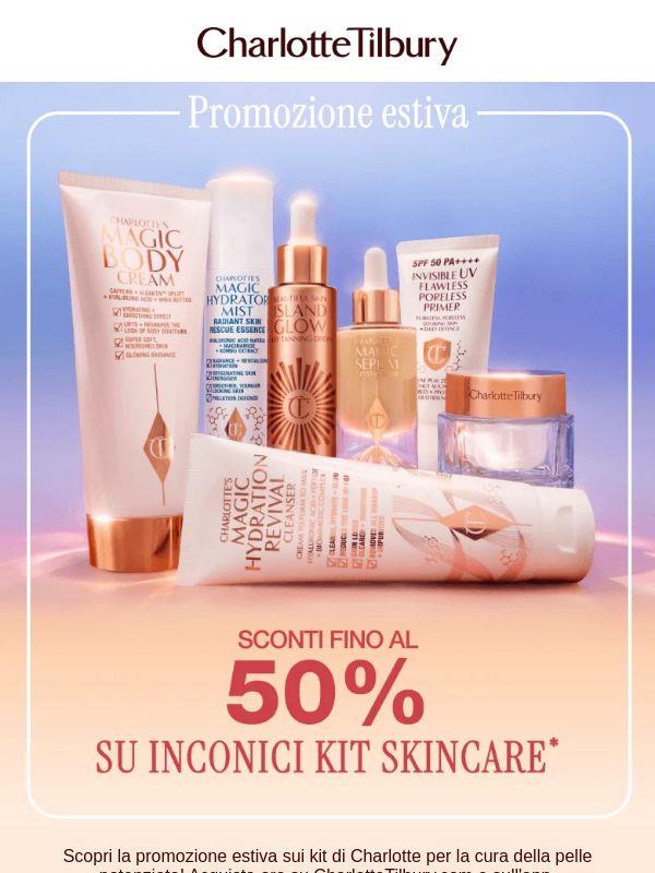 Fino al 50% di sconto sui magici prodotti iconici per la skincare 🤍