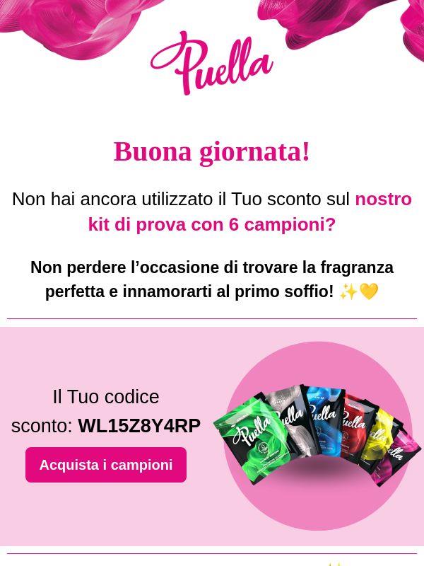 🌸Il Tuo sconto sui campioni è ancora valido