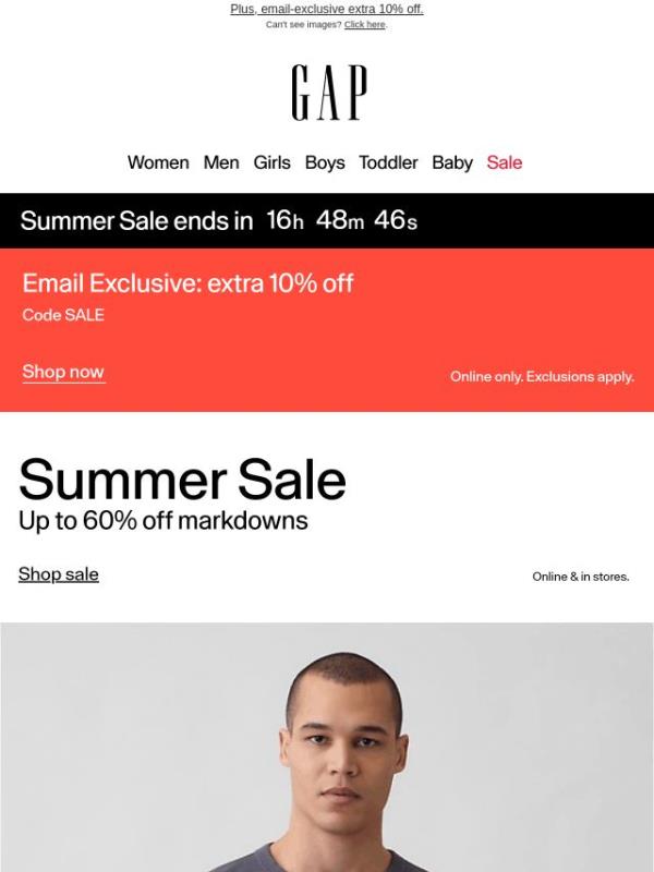 Up to 60% off sale styles you don't want to miss >>