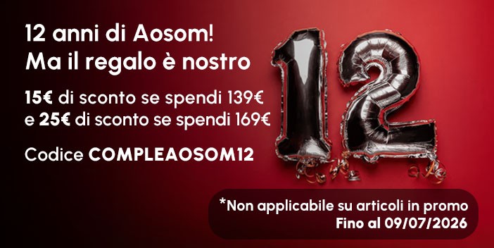 Sconto flash: risparmia il 15% su ordini maggiori di 179€
