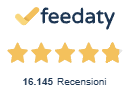 oltre 16.000 recensioni su Feedaty