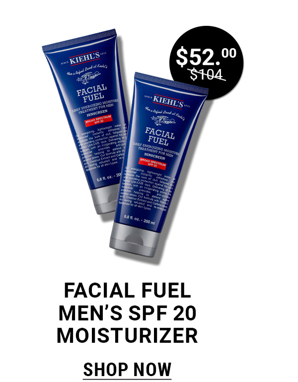 FACIAL FUEL MEN'S SPF 20 MOISTURIZER