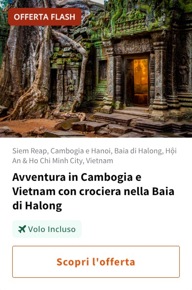 Avventura in Cambogia e Vietnam con crociera nella Baia di Halong