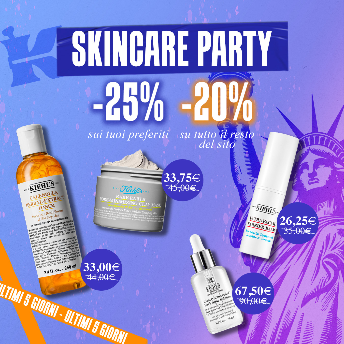 Skincare Party! -25% sui tuoi preferiti