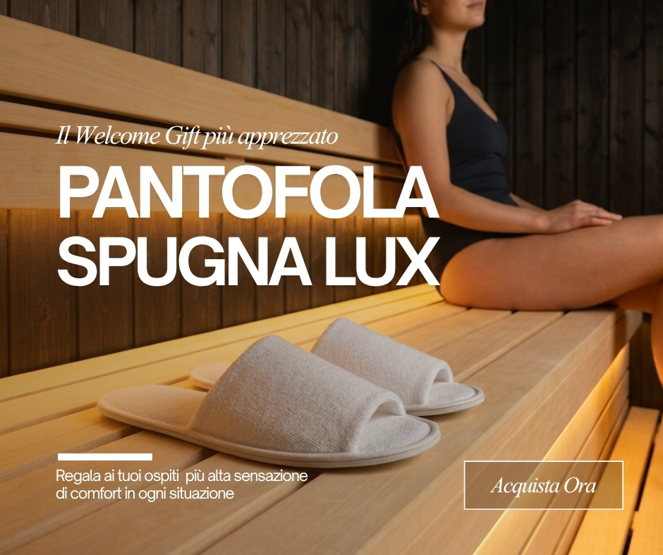 Pantofola Spugna Lux