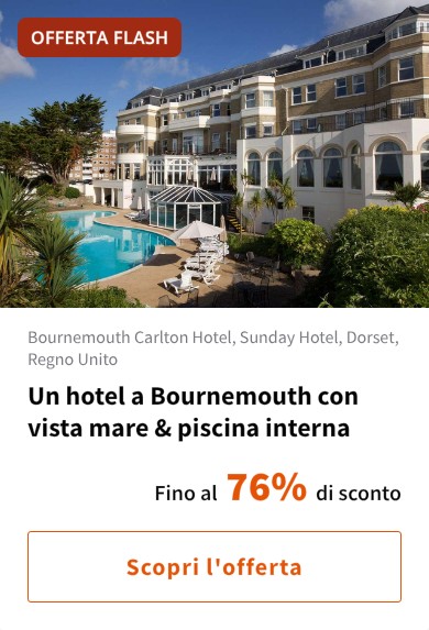Un hotel a Bournemouth con vista mare &amp; piscina interna