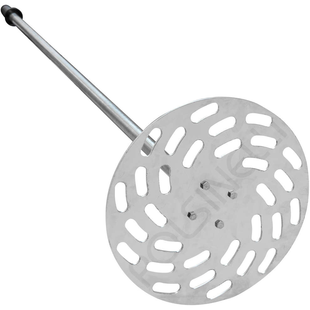 Follatore inox per vinaccia 150 cm