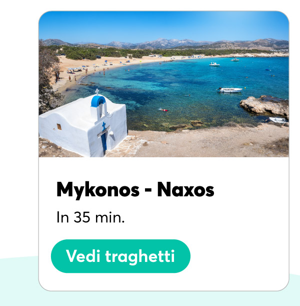 Traghetti da Mykonos a Naxos in 35 minuti