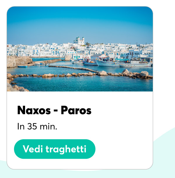 Traghetti da Naxos a Paros in 35 minuti