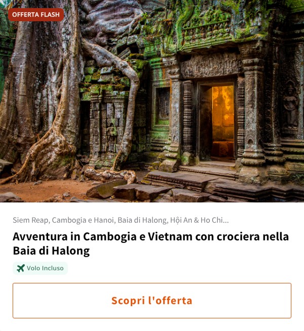 Avventura in Cambogia e Vietnam con crociera nella Baia di Halong