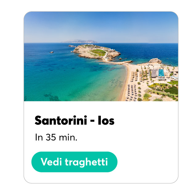 Traghetti da Santorini a Ios in 35 minuti
