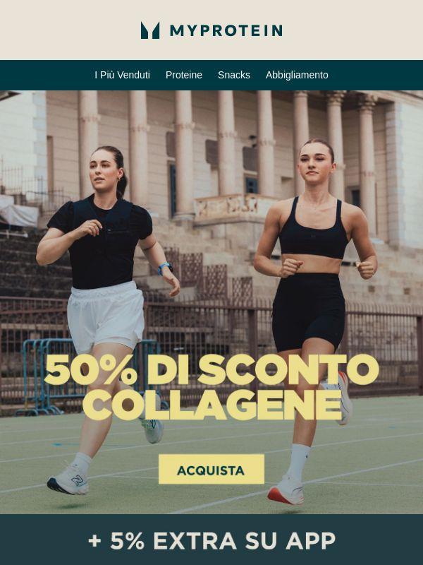 -50% sulla Linea di Collagene 🎉