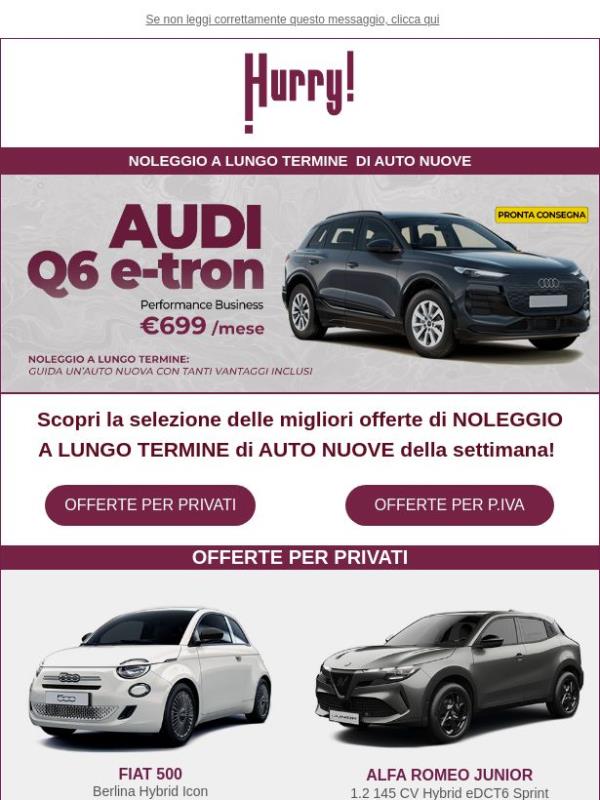 🚘HURRY! Noleggio | Le MIGLIORI OFFERTE della settimana 🚘 Scopri tutte le auto a noleggio a prezzi scontati!