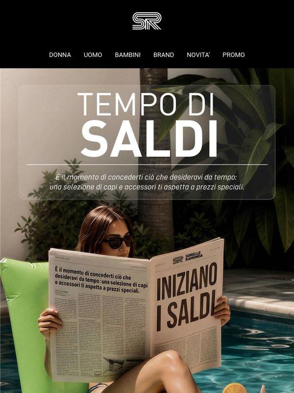 È TEMPO DI SALDI!
