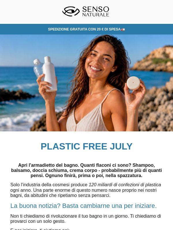 -15% per iniziare il tuo Plastic Free July 🚚