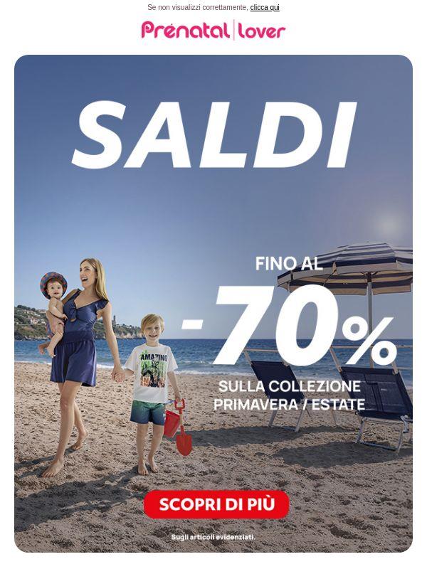 I Saldi sono arrivati: fino al -70% di sconto