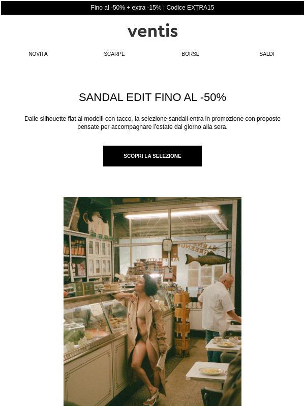 Sandali fino al -50%