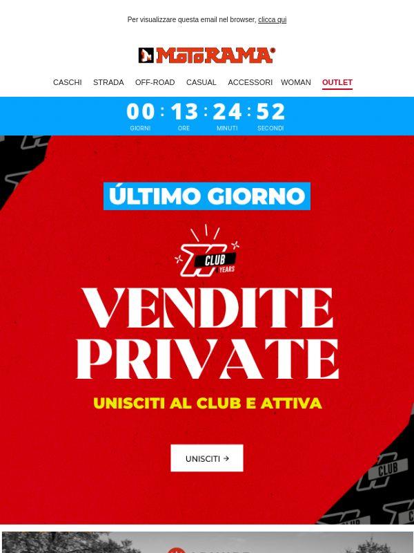 🔓 Unisciti al Club e accedi ai Saldi prima di tutti 🔴