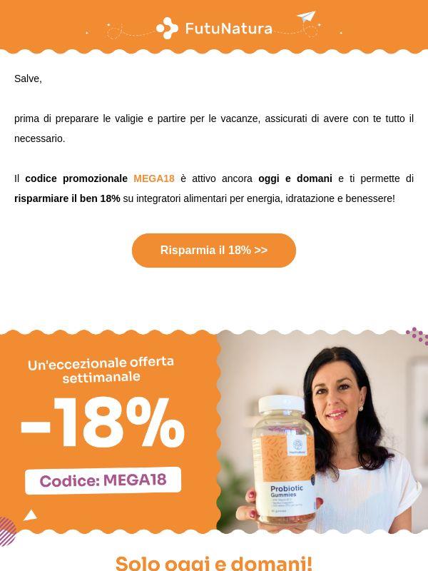 Il -18% sta per terminare⏰