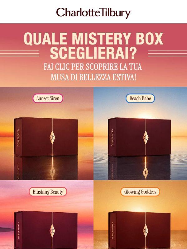 Oltre il 50% di sconto… quale Mistery Box sceglierai? 👀✨