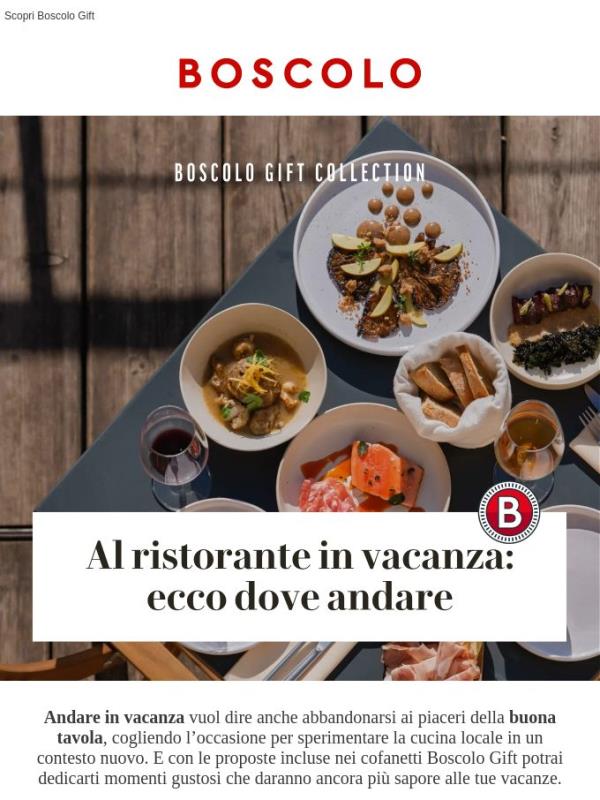 Dove andare al ristorante in vacanza: 6 idee per te