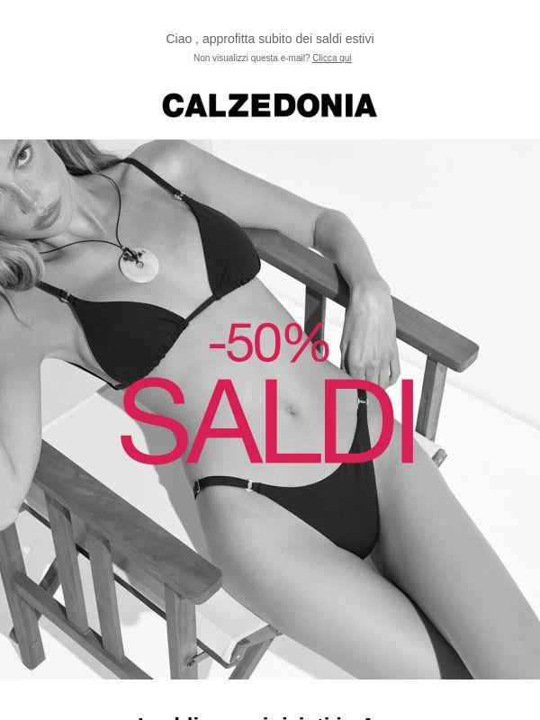 Saldi: -50% per te, solo in App