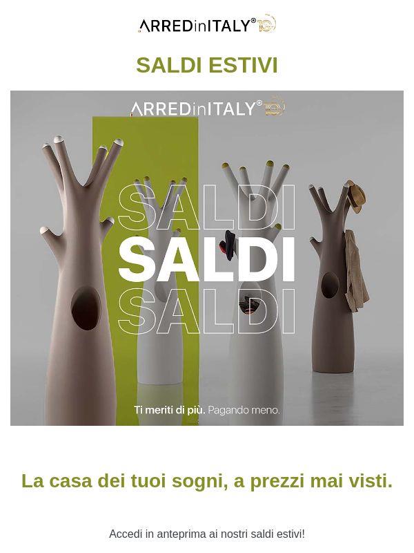SALDI ESTIVI: Il grande design italiano a prezzi imperdibili!