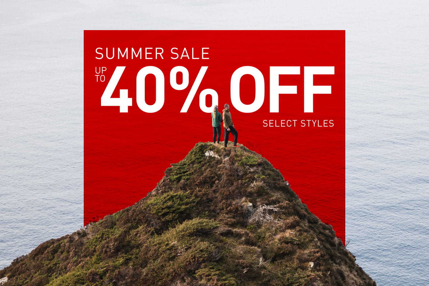Summer Sale - up to 40% off select styles