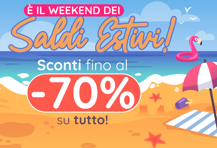 SALDI FINO AL 70%