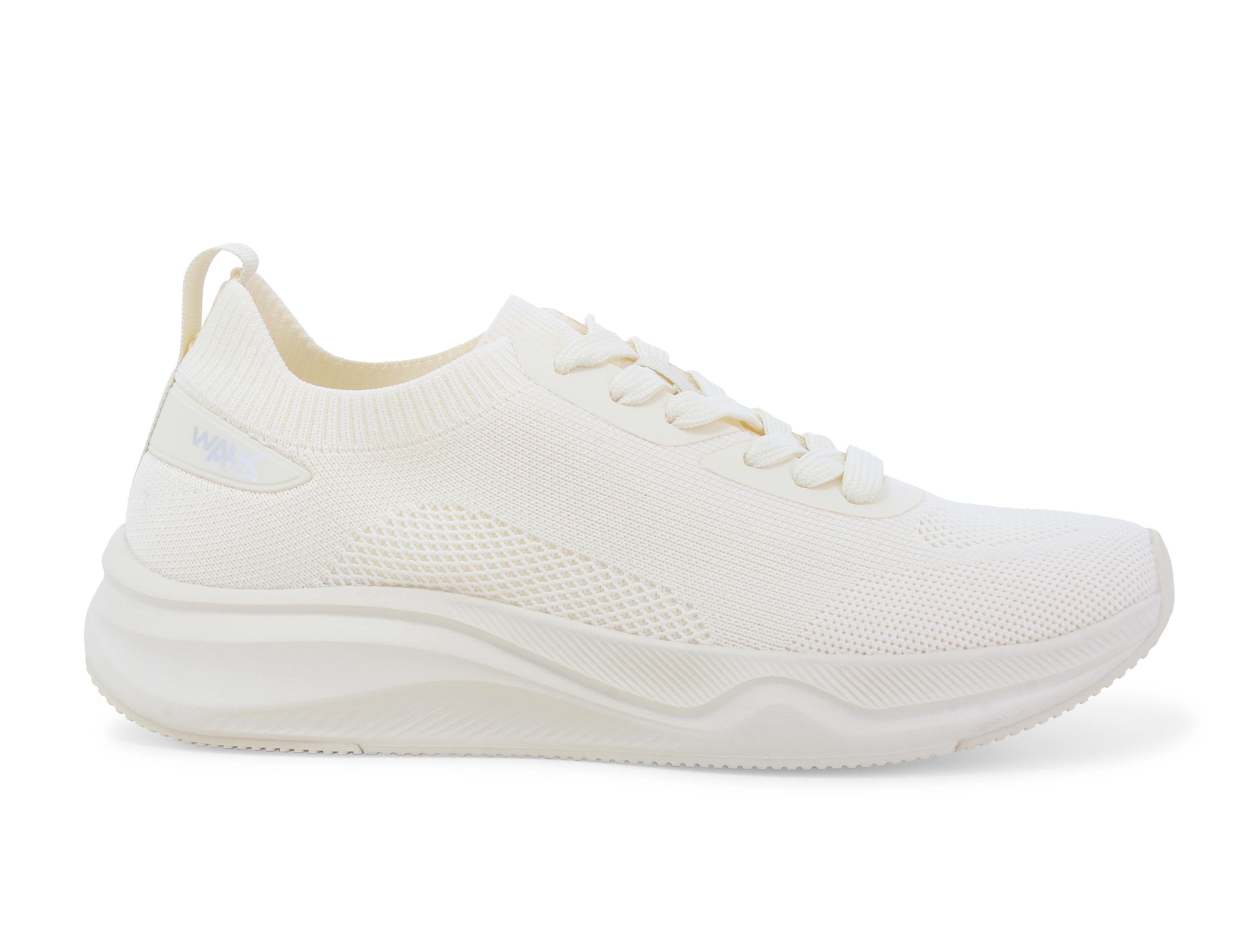 Sneaker traspirante melluso walk bianca e argento 093400bk