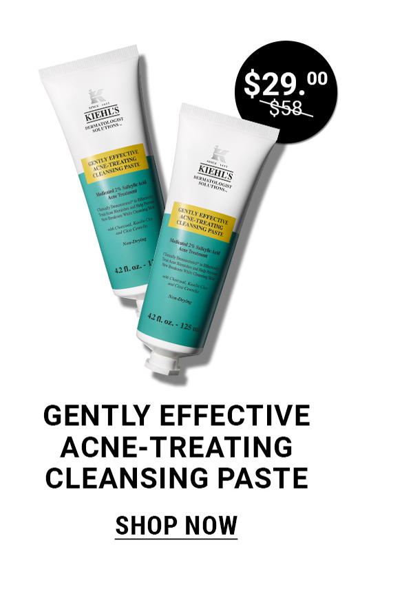 GENTLY EFFECTIVE ACNE-TREATING CLEANSING PASTE