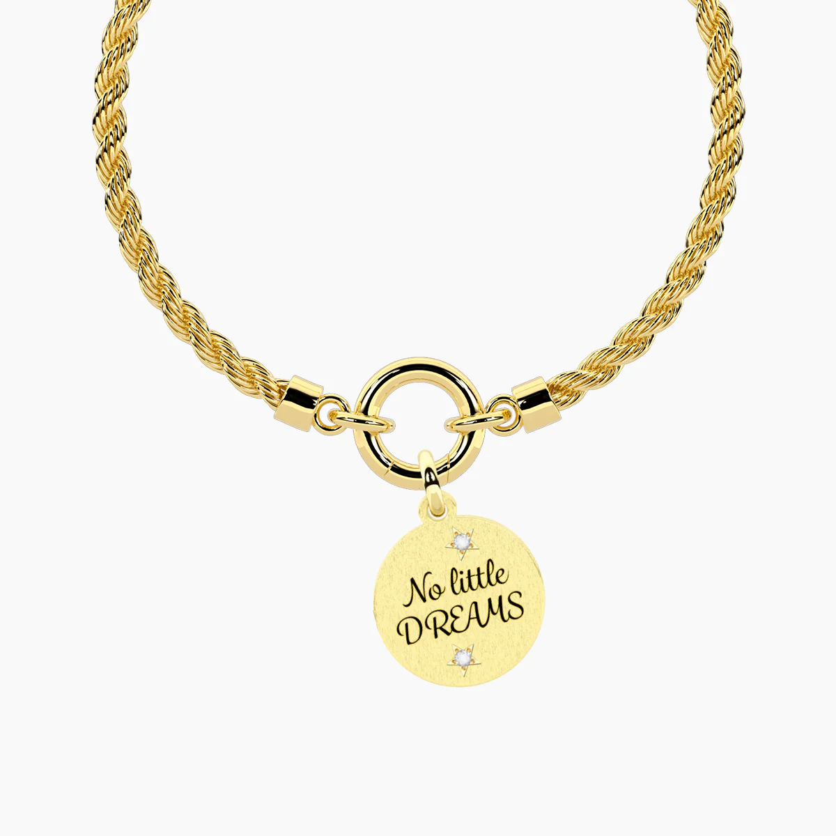 Image of Bracciale&nbsp;DUETTO con ciondolo NO LITTLE DREAMS