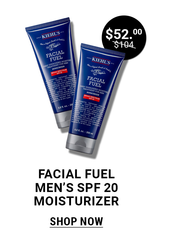 FACIAL FUEL MEN'S SPF 20 MOISTURIZER