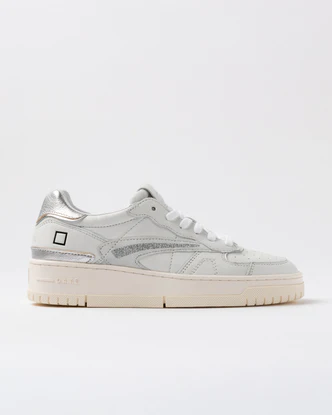 Sneaker Torneo Pure Shiny in Pelle / Bianco