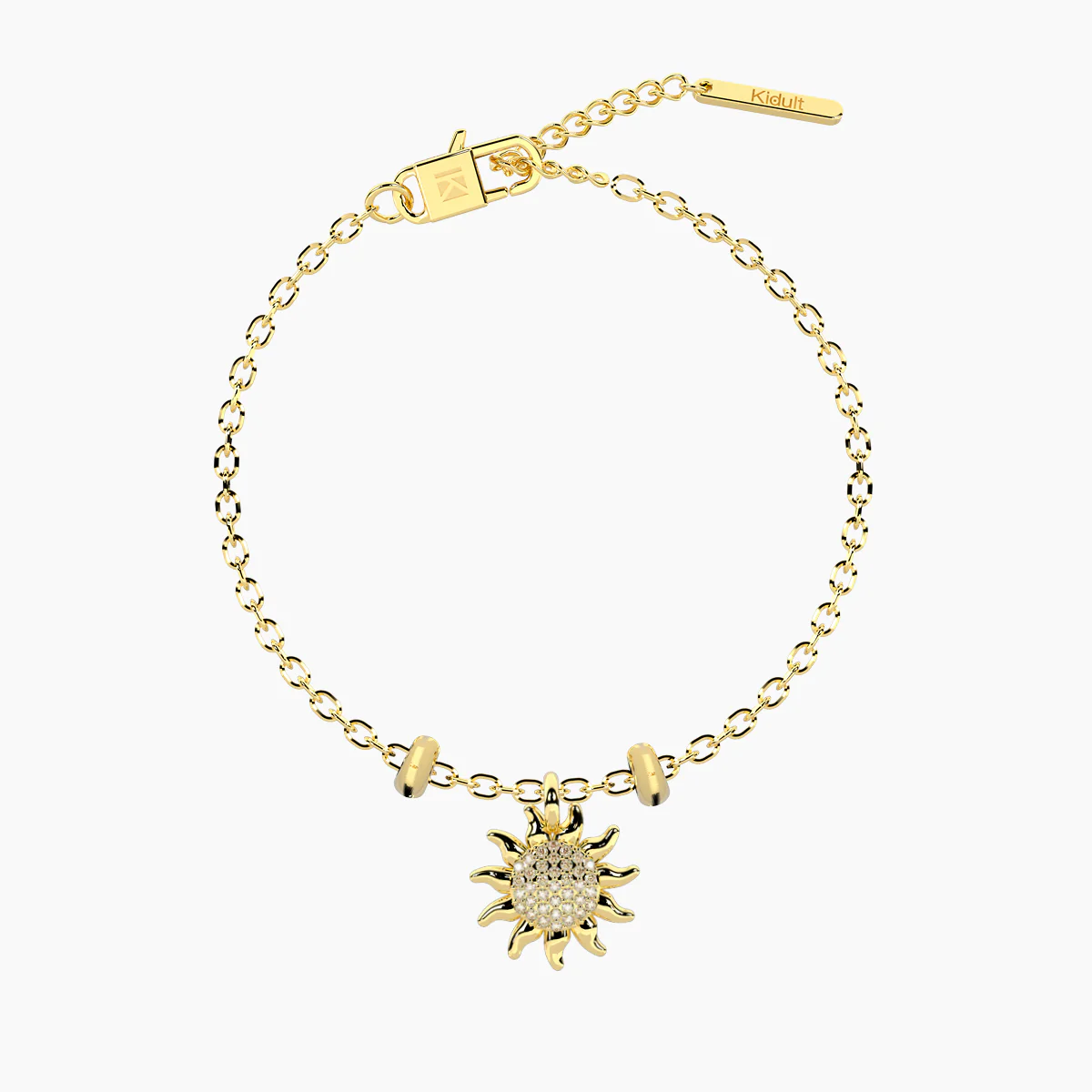 Image of Bracciale&nbsp;ALBA con ciondolo SUN