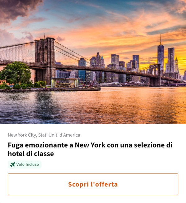 Fuga emozionante a New York con una selezione di hotel di classe