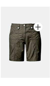 Bermuda in stile cargo