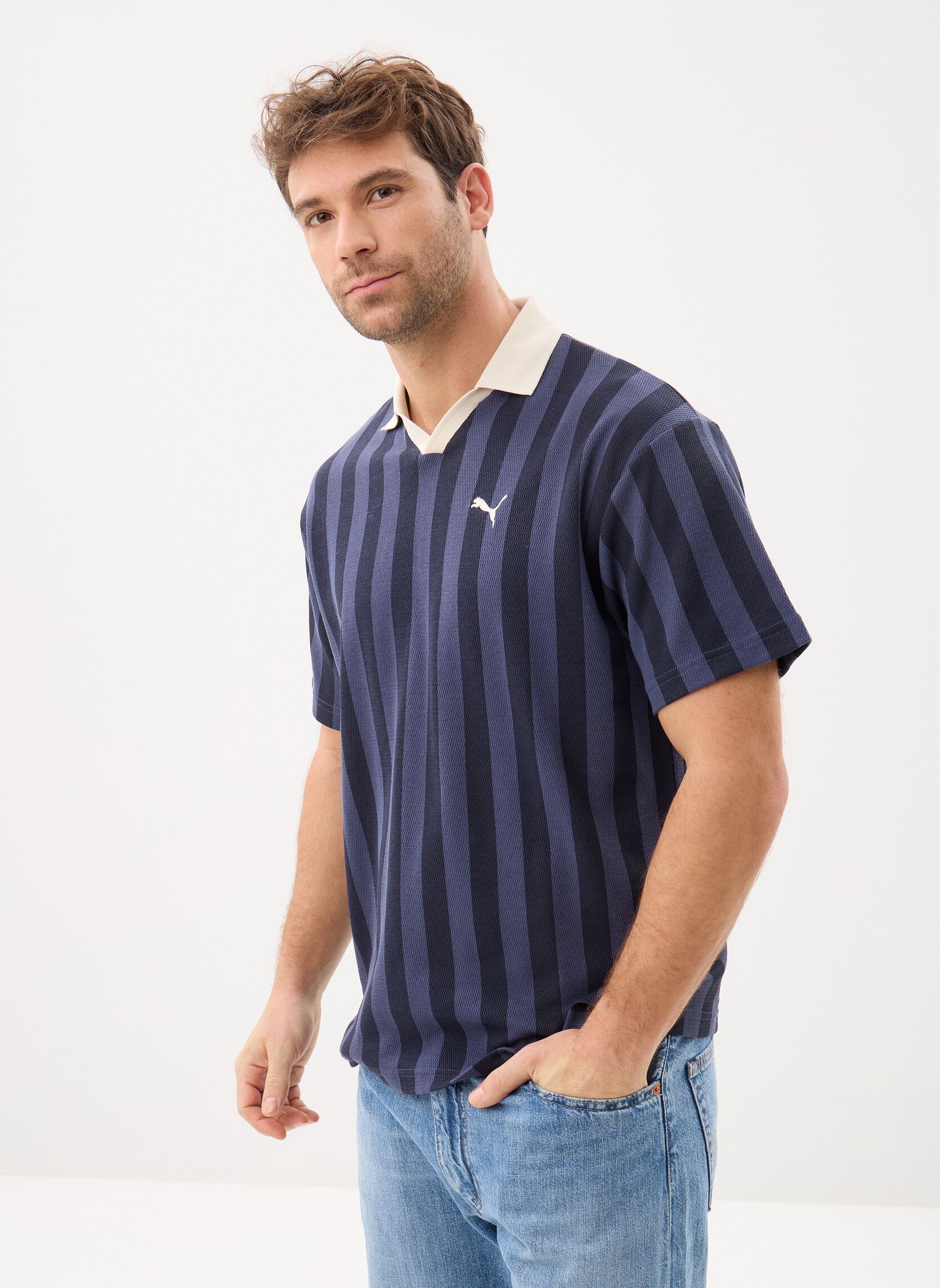 Puma Polos manches courtes PUMA CLASS Relaxed Pinnacle Polo homme bleu