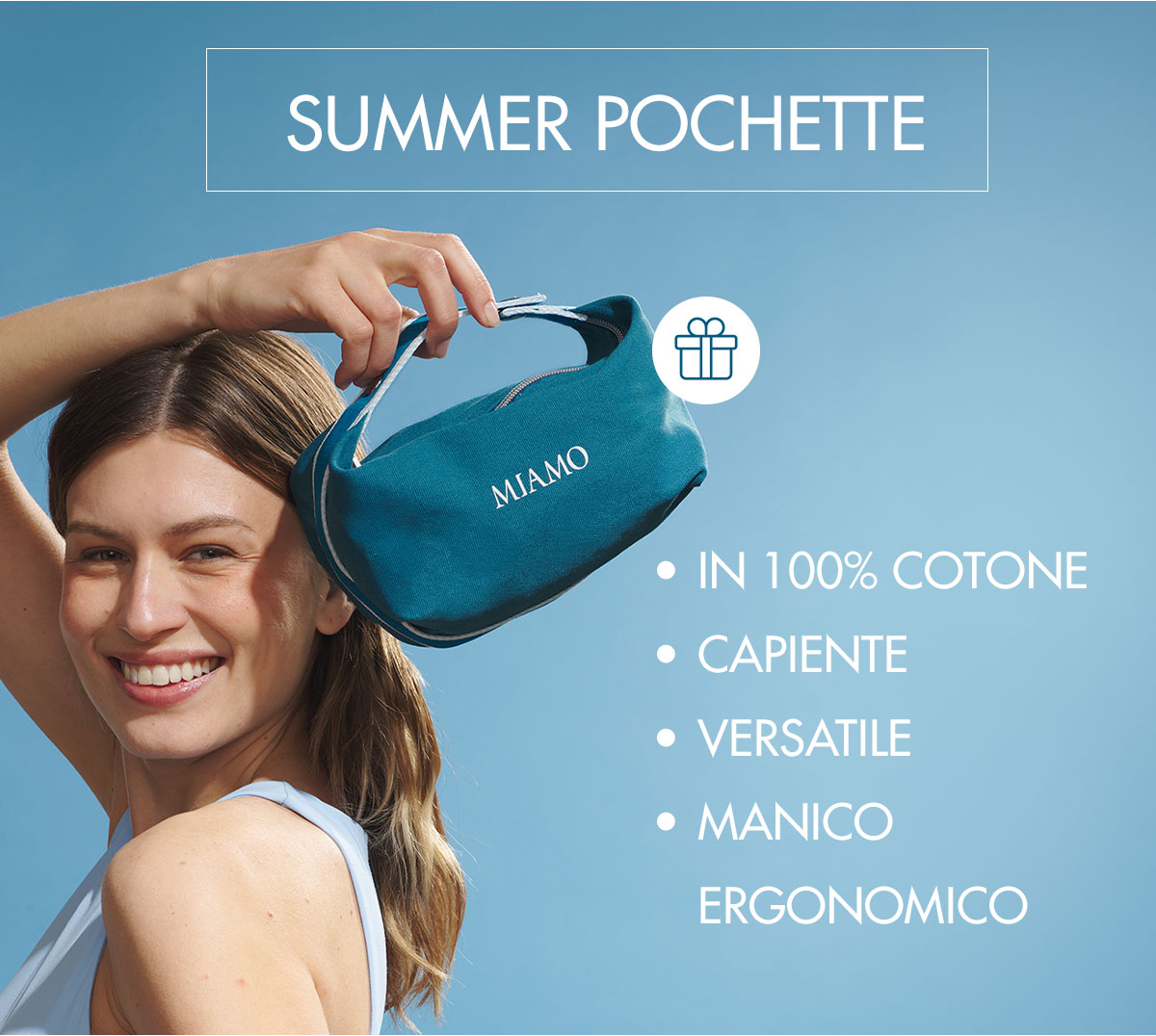 summer pochette in omaggio