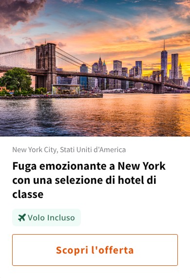 Fuga emozionante a New York con una selezione di hotel di classe